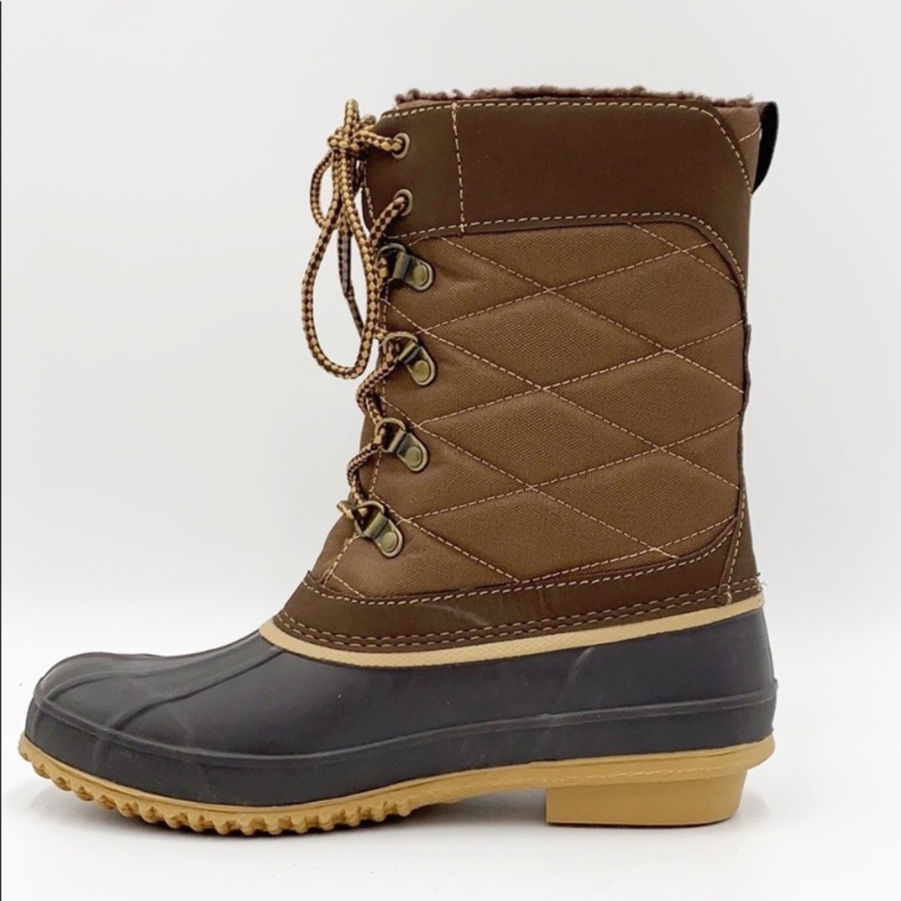 NWT Khombu Annabel Tufted Duck Boots Women’s 9/10 - Picture 13 of 15